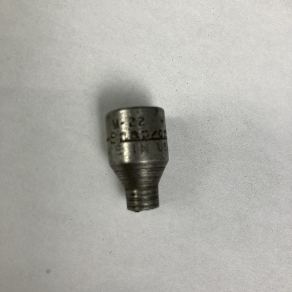 Snap On M22 9/32" Drive Windshield Wiper Socket Vintage